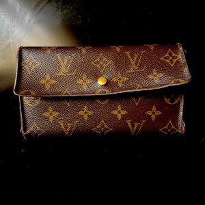 Louis Vuitton Vintage Monogram Sarah Porte Tresor Long International Wallet